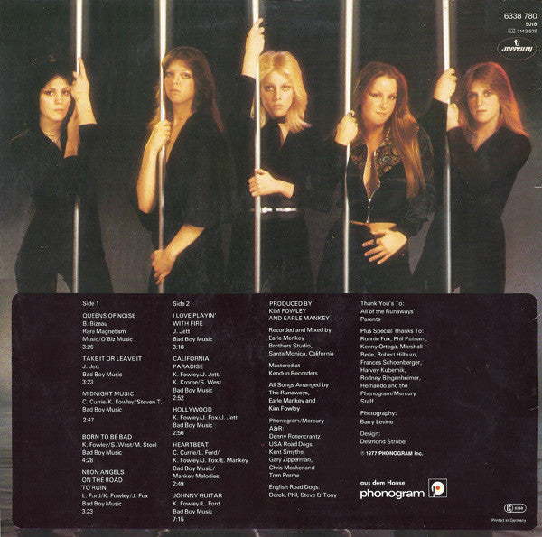 The Runaways : Queens Of Noise (LP, Album)