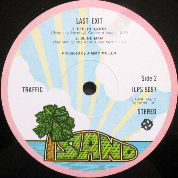 Traffic : Last Exit (LP, Album, RE, Gat)