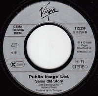Public Image Ltd* : Disappointed (7", Single)