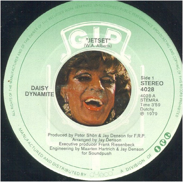 Daisy Dynamite : Jetset (7", Single)