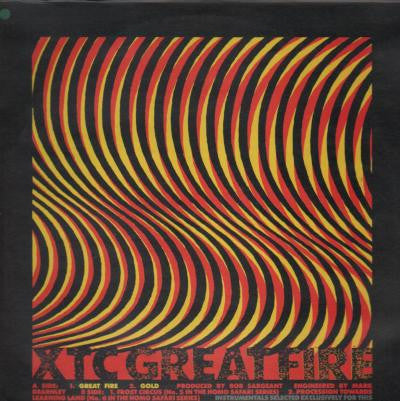 XTC : Great Fire (12")