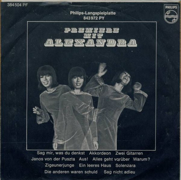 Alexandra (7) : Sehnsucht (7", Single, Mono)