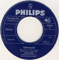 Alexandra (7) : Sehnsucht (7", Single, Mono)