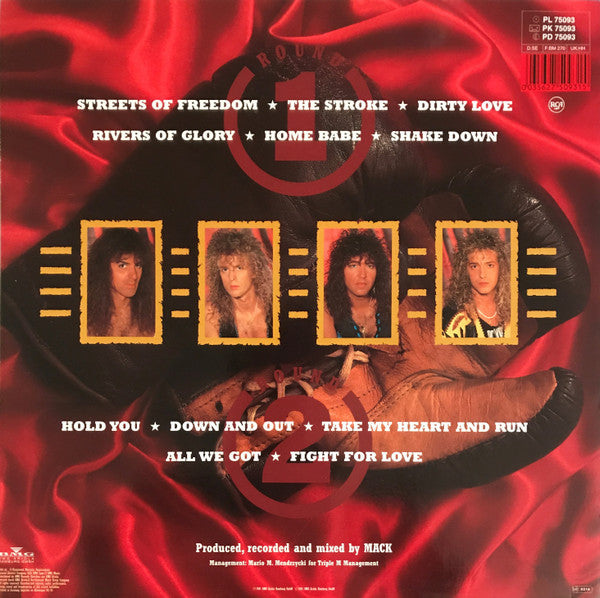 Bonfire : Knock Out (LP, Album)