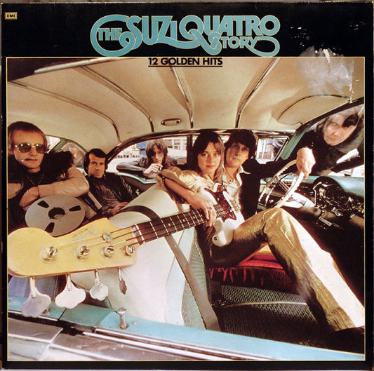 Suzi Quatro : The Suzi Quatro Story - 12 Golden Hits (LP, Comp, RE)