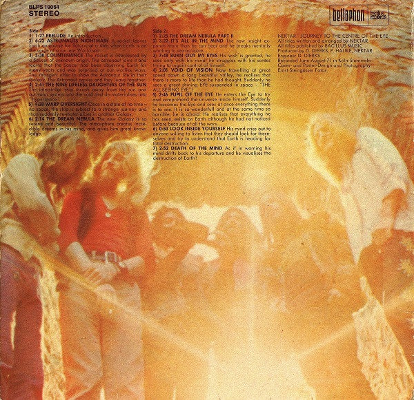 Nektar : Journey To The Centre Of The Eye (LP, Album, Gat)