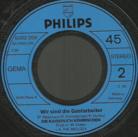 Die Kaiserlich Böhmischen : Wo Ham's Denn Den Guten Radi Her (7", Single)