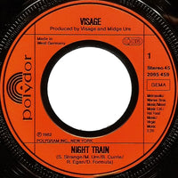 Visage : Night Train (7", Single)