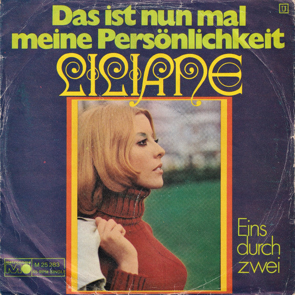 Liliane : Das Ist Nun Mal Meine Persönlichkeit (7", Single)