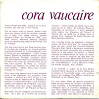 Cora Vaucaire : Un Beau Matin (7")