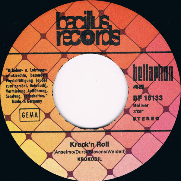 Krokodil : Krock'n Roll (7", Single)