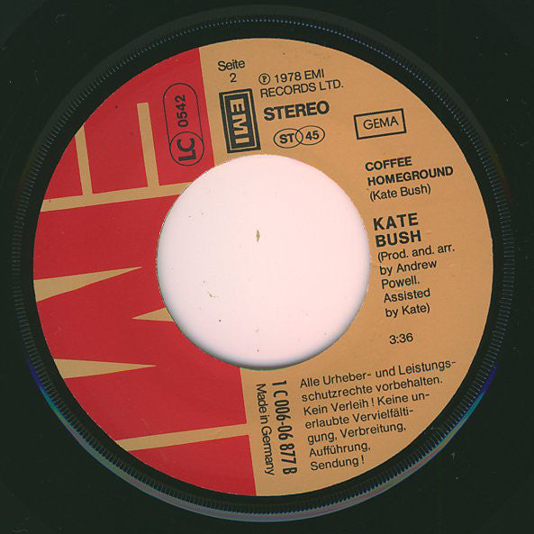 Kate Bush : Hammer Horror (7", Single)