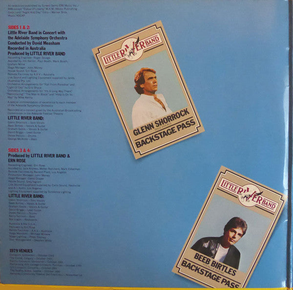 Little River Band : Backstage Pass (2xLP, Gat)