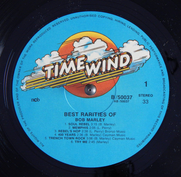 Bob Marley : Best Rarities Of (LP, Comp)