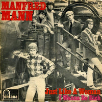 Manfred Mann : Just Like A Woman (7", Single, Mono)