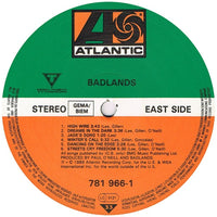 Badlands (2) : Badlands (LP, Album)