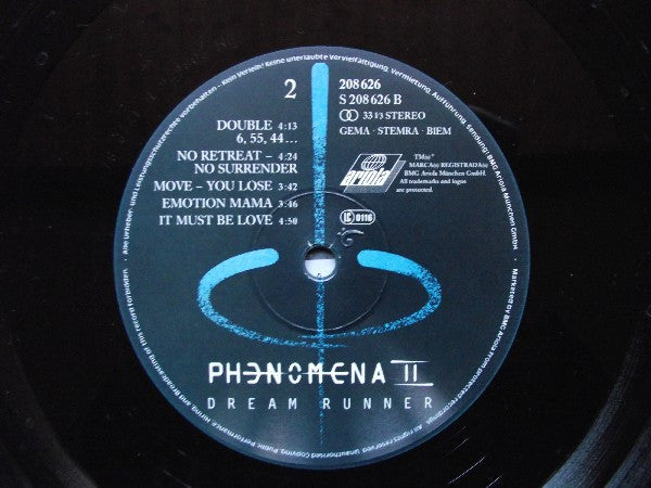 Phenomena II* : Dream Runner (LP, Album)