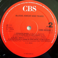 Blood, Sweat And Tears : Blood, Sweat And Tears (LP, Album, RE)