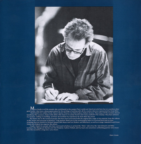 Dave Grusin : Cinemagic (LP, Album)