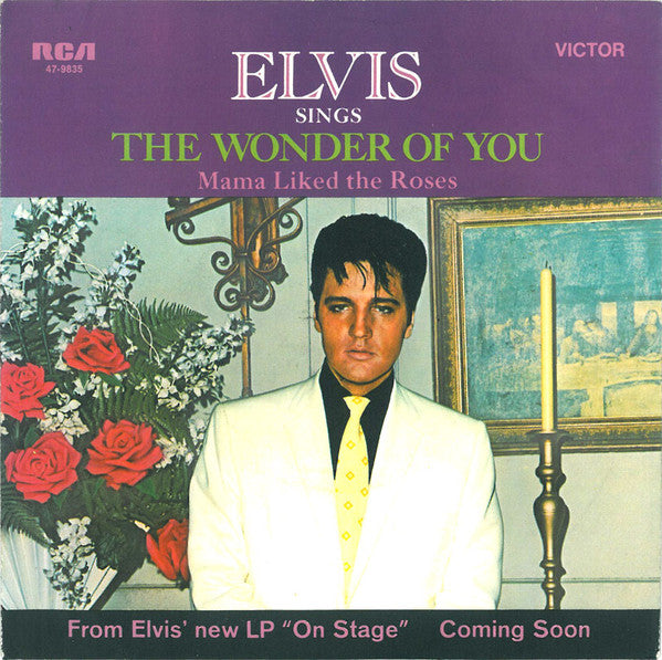 Elvis* : The Wonder Of You (7", Single)