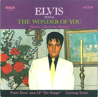 Elvis* : The Wonder Of You (7", Single)