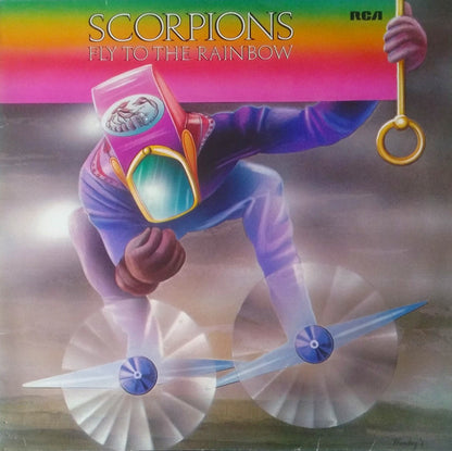 Scorpions : Fly To The Rainbow (LP, Album, RE, Bla)