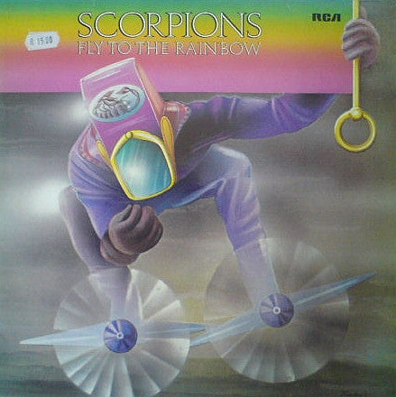 Scorpions : Fly To The Rainbow (LP, Album, RE, Bla)
