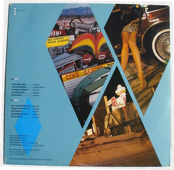 Bad Company (3) : Rough Diamonds (LP, Album)