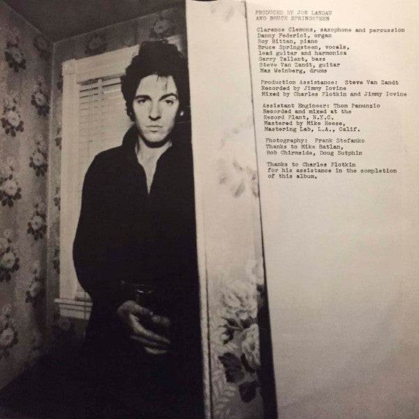 Bruce Springsteen : Darkness On The Edge Of Town (LP, Album, RE)
