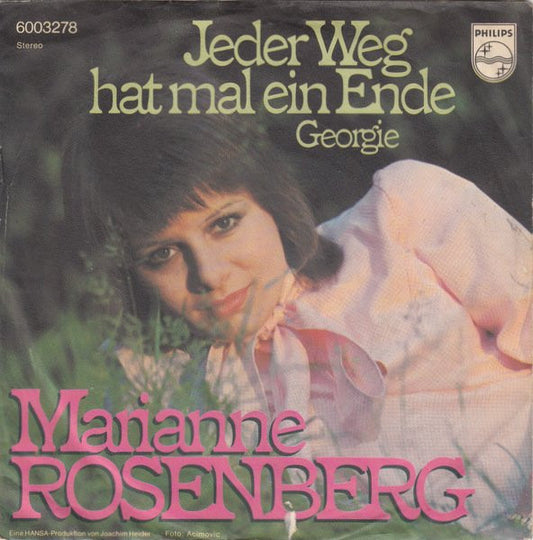 Marianne Rosenberg : Jeder Weg Hat Mal Ein Ende (7", Single)