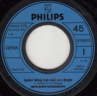 Marianne Rosenberg : Jeder Weg Hat Mal Ein Ende (7", Single)