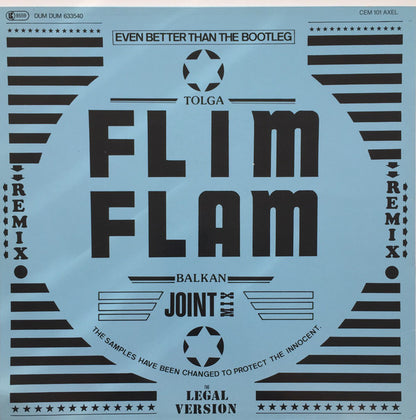 Tolga "Flim Flam" Balkan : The Best Of Joint Mix (12")