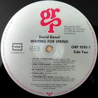 David Benoit : Waiting For Spring (LP, DMM)
