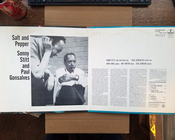 Sonny Stitt And Paul Gonsalves : Salt And Pepper (LP, Album)