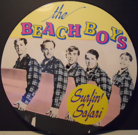 The Beach Boys : Surfin' Safari / 25 Years Later (LP, Comp, Pic)