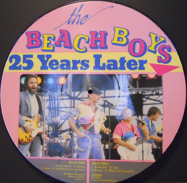 The Beach Boys : Surfin' Safari / 25 Years Later (LP, Comp, Pic)