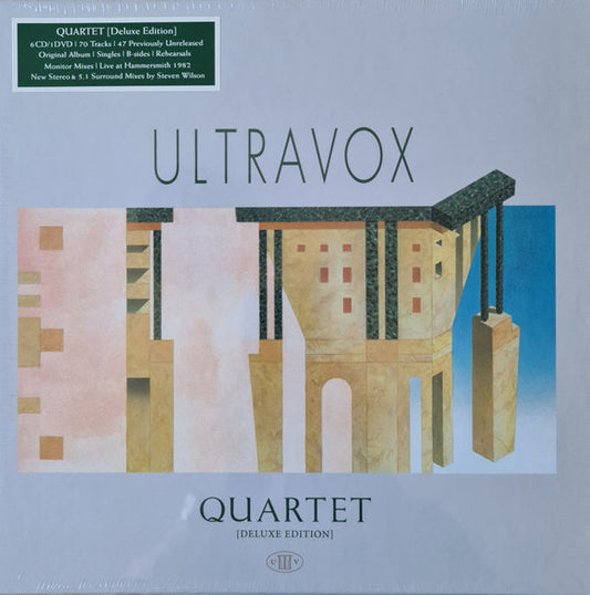 Ultravox : Quartet  [Deluxe Edition] (CD, Album, RE, RM + 5xCD + DVD, Album, RE, Multich)