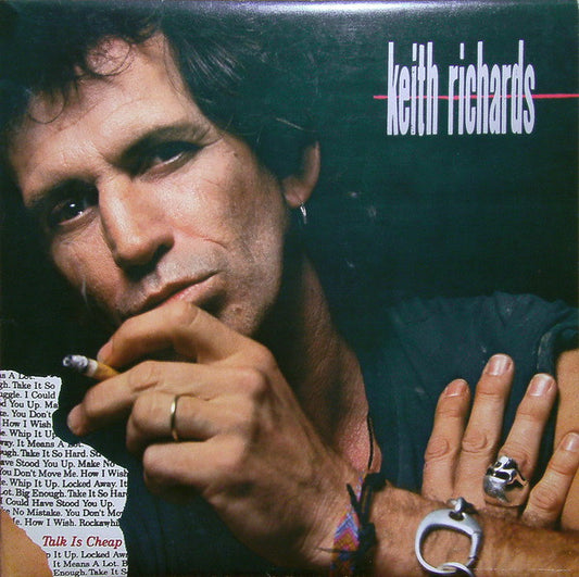 Keith Richards : Talk Is Cheap (LP, Album)