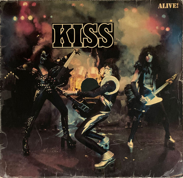 Kiss : Alive! (2xLP, Album, RP, Gat)