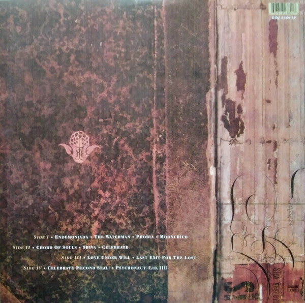 Fields Of The Nephilim : The Nephilim (2xLP, Album, Ltd, RE, Gol)