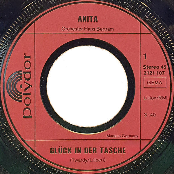 Anita* : Glück In Der Tasche (7", Single)