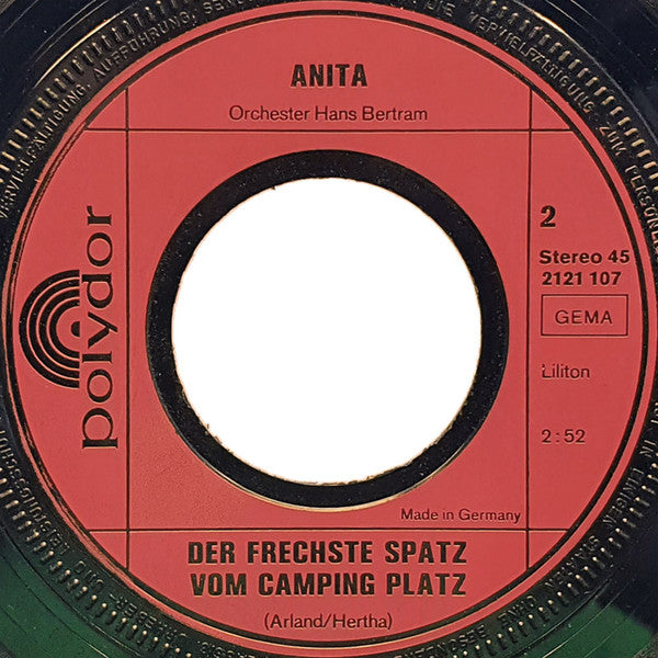 Anita* : Glück In Der Tasche (7", Single)