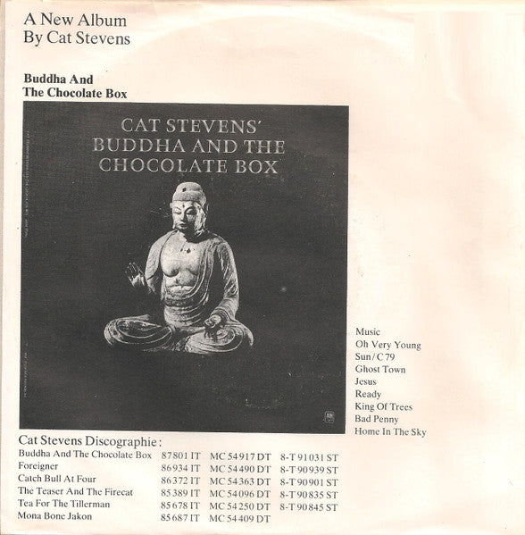 Cat Stevens : Oh Very Young (7", Single)