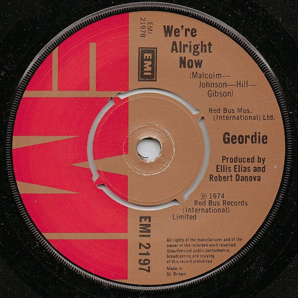 Geordie : She's A Teaser (7", Single)