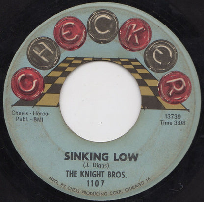 The Knight Bros.* : Temptation 'Bout To Get Me (7", Single)