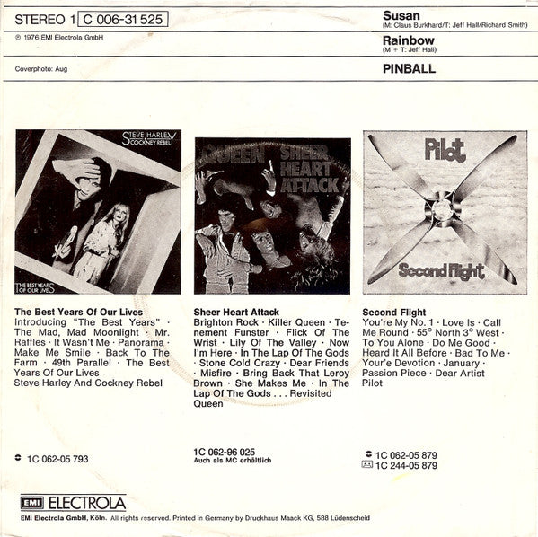 Pinball (5) : Susan (7", Single)