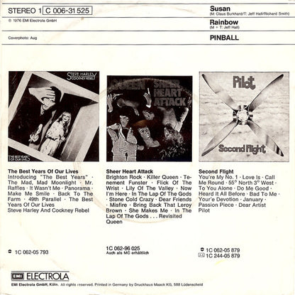 Pinball (5) : Susan (7", Single)