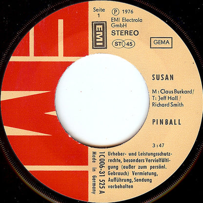 Pinball (5) : Susan (7", Single)