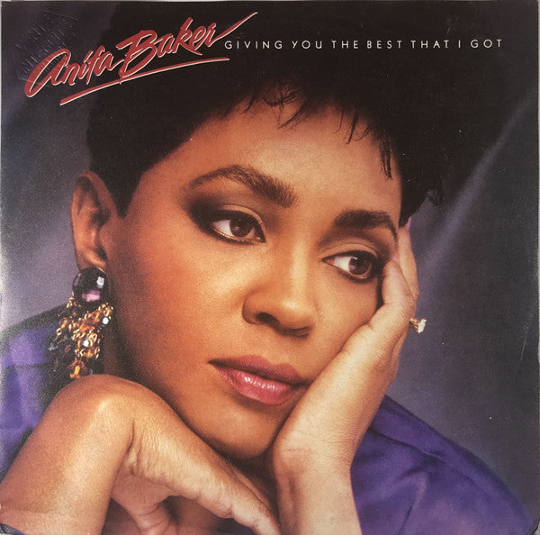 Anita Baker : Giving You The Best That I Got (7")