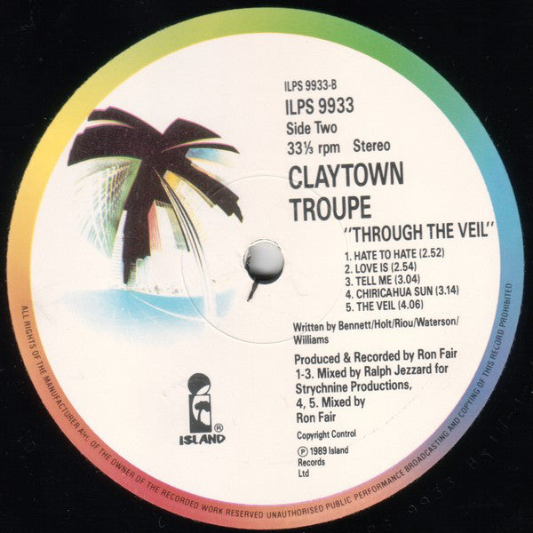 Claytown Troupe : Through The Veil (LP + 12", EP + Album, Gat)